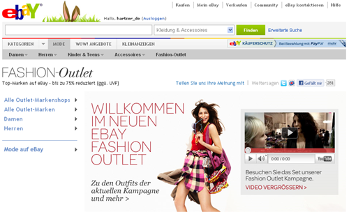 ebay Fashion Outlet